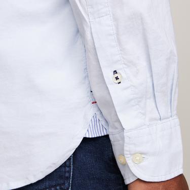  Tommy Hilfiger Erkek Mavi Gömlek