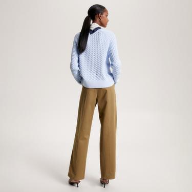  Tommy Hilfiger Kadın Mavi Triko