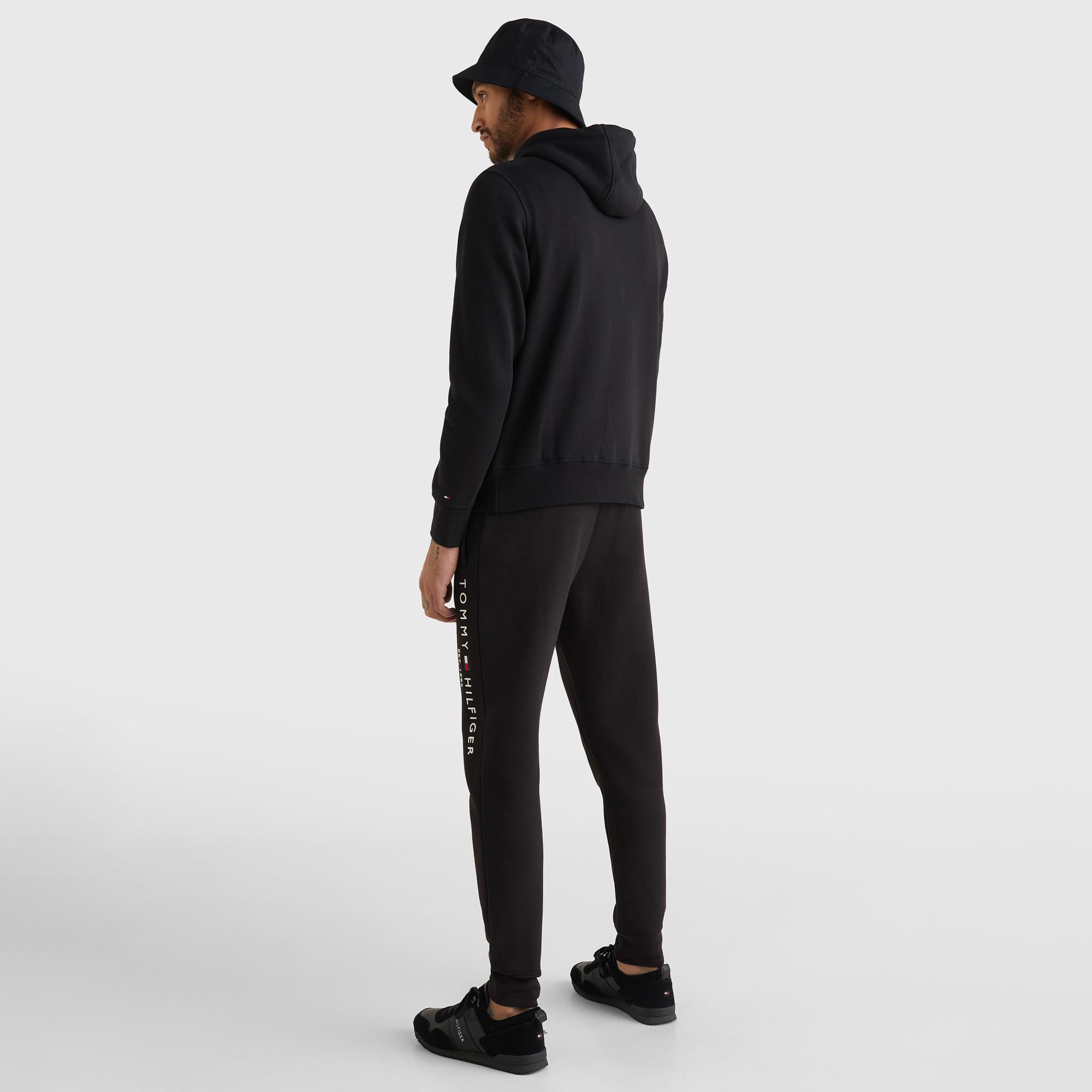 Tommy Hilfiger Erkek Siyah Sweatshirt