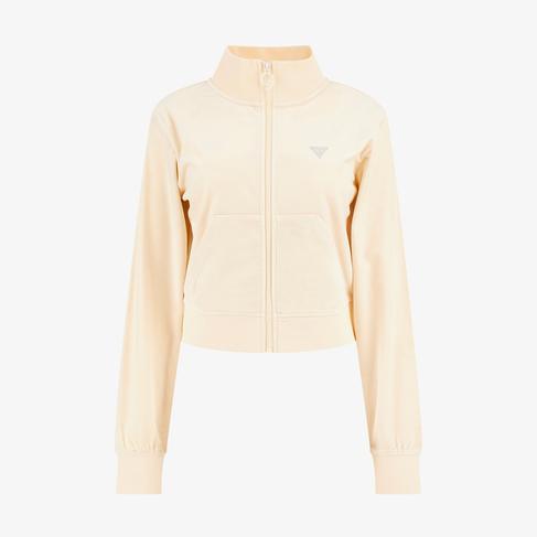  Guess Kadın Krem Sweatshirt