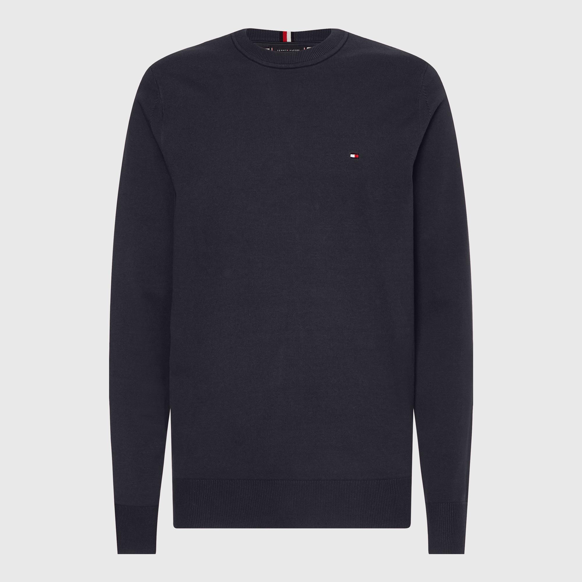 Tommy Hilfiger Erkek Triko Lacivert Triko