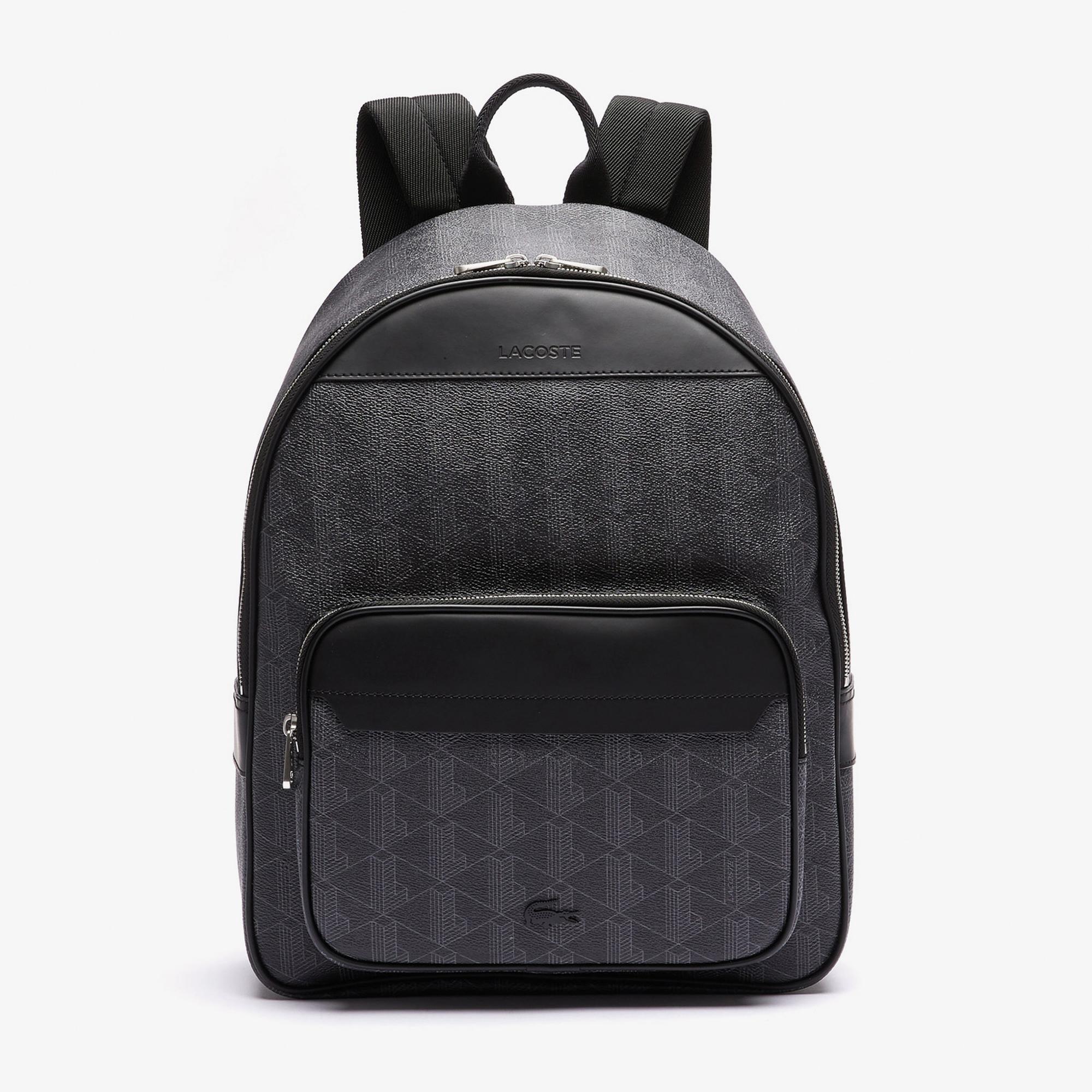 The Blend Erkek Monogram Siyah Sırt Çantası