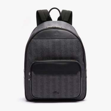  The Blend Erkek Monogram Siyah Sırt Çantası