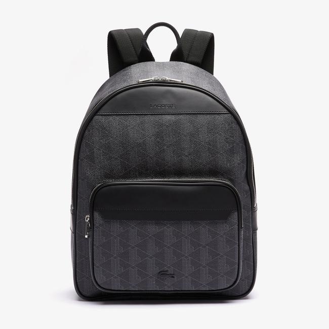  The Blend Erkek Monogram Siyah Sırt Çantası