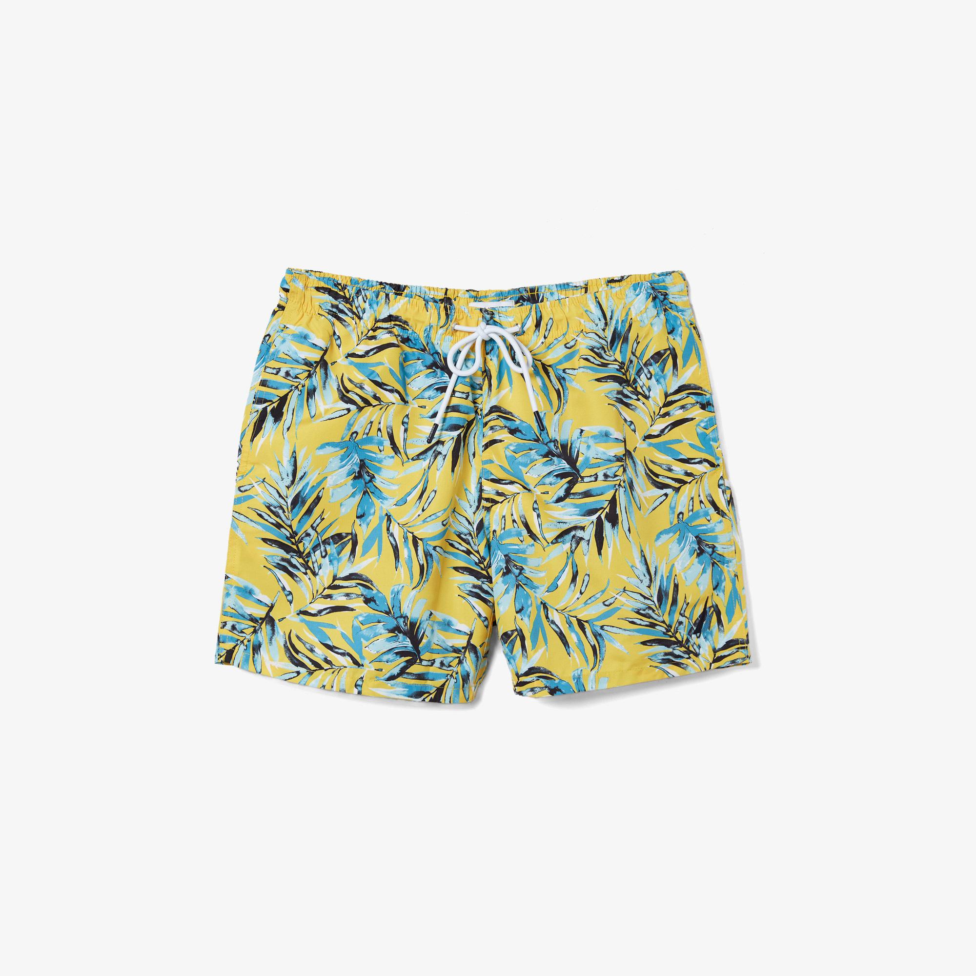 Nautica Erkek Sarı Standart Fit Deniz Şortu