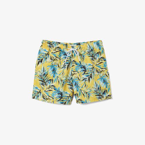  Nautica Erkek Sarı Standart Fit Deniz Şortu