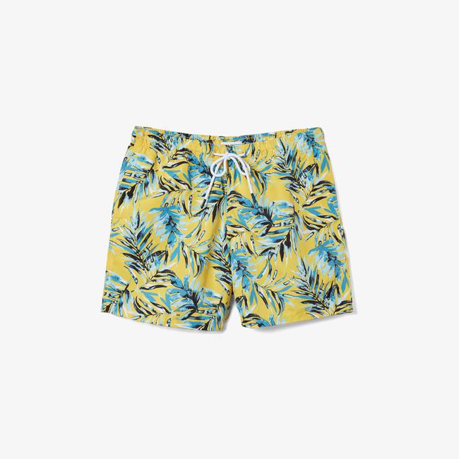  Nautica Erkek Sarı Standart Fit Deniz Şortu