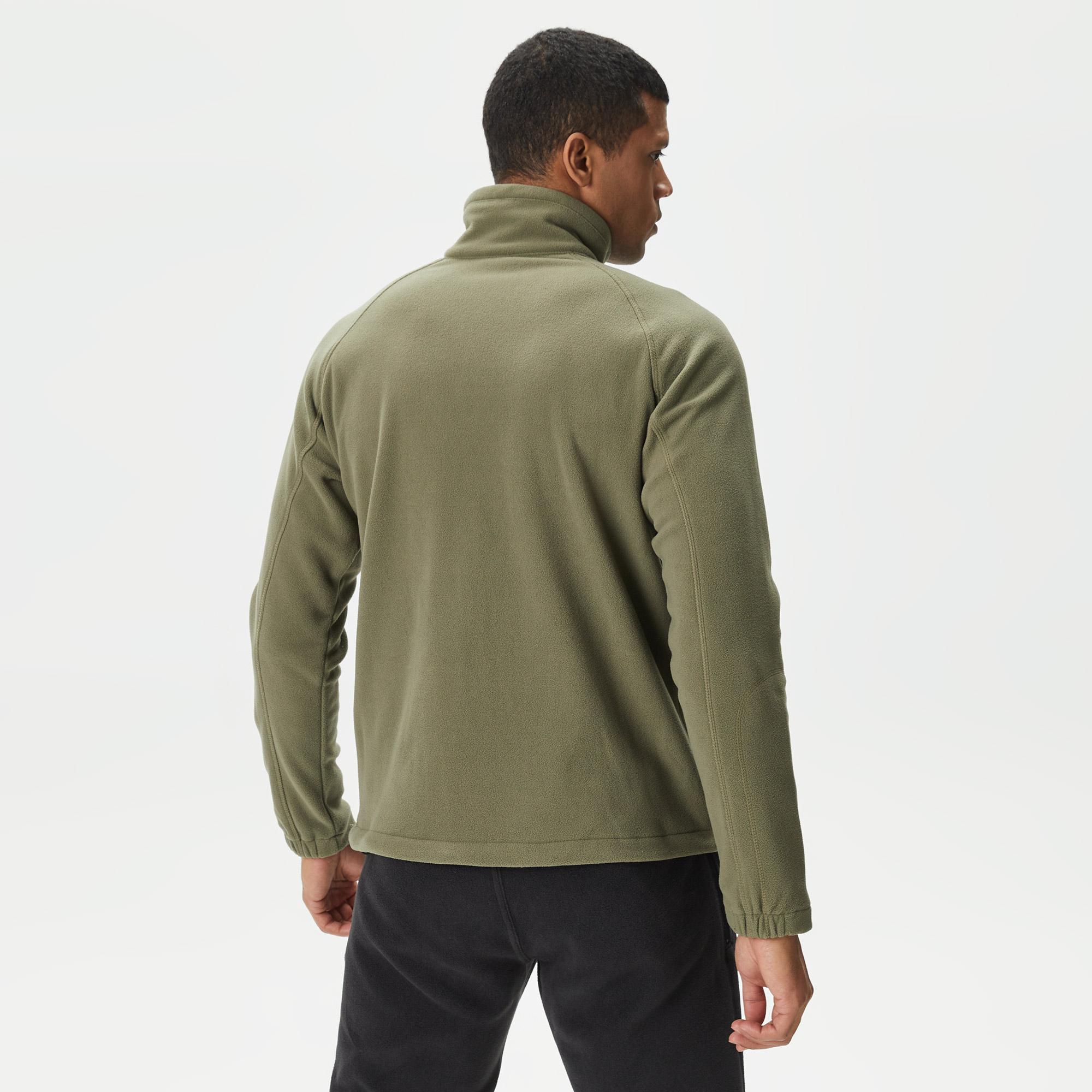 Columbia Fast Trek II Erkek Yeşil Fermuarlı Polar