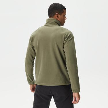  Columbia Fast Trek II Erkek Yeşil Fermuarlı Polar