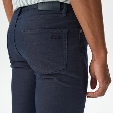  Lacoste Erkek Slim Fit Denim Lacivert Pantolon
