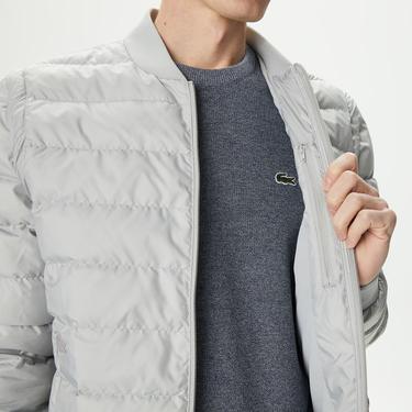  Erkek Kapitone Gri Mont