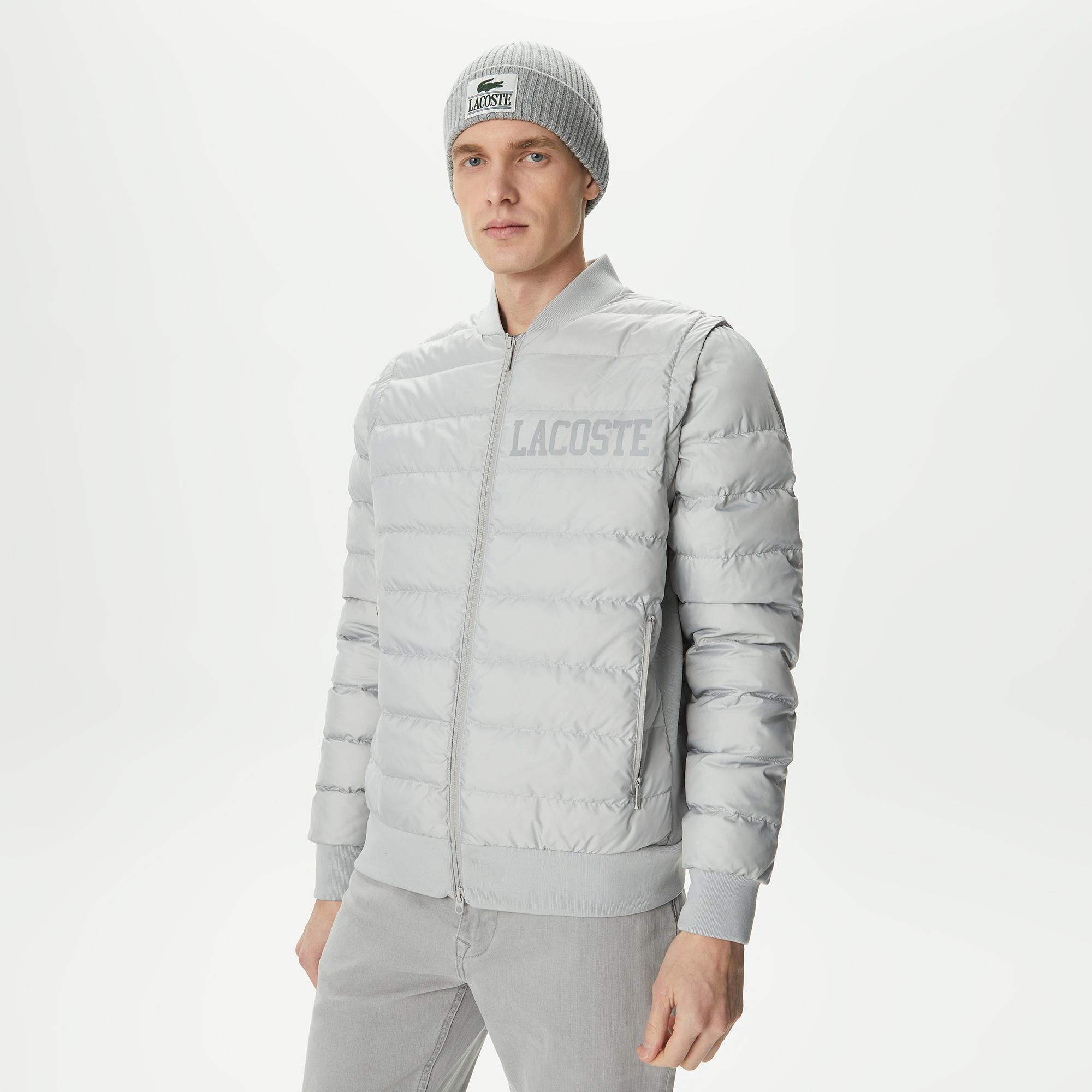 Erkek Kapitone Gri Mont