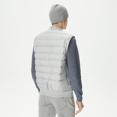  Erkek Kapitone Gri Mont