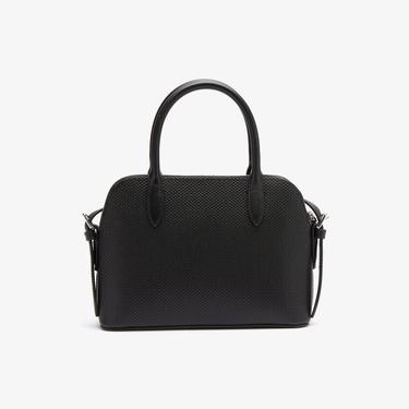  Lacoste Kadın Deri Siyah Omuz Çantası