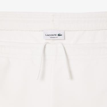  Erkek Tapered Fit Renk Bloklu Krem Eşofman Altı