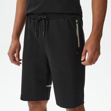  Erkek Regular Fit Siyah Şort