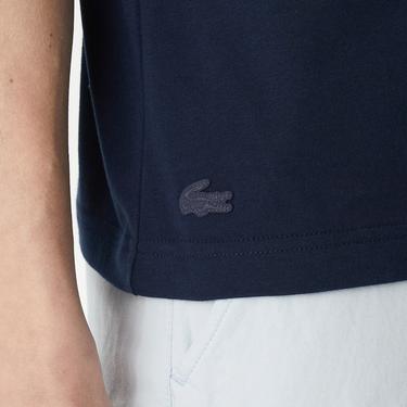  Erkek Regular Fit Bisiklet Yaka Baskılı Lacivert T-Shirt