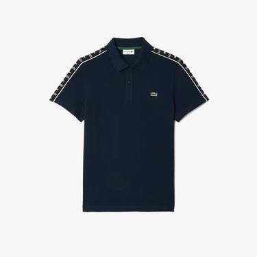  Erkek Regular Fit Baskılı Lacivert Polo