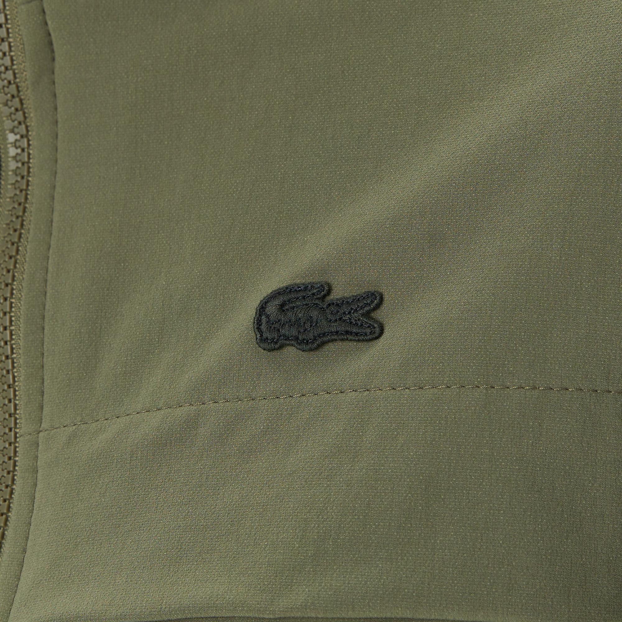 Kadın Kapüşonlu Haki Mont