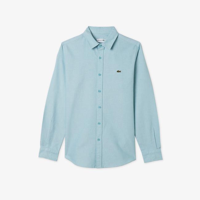  Erkek Slim Fit Yeşil Gömlek