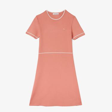  Kadın Flare Fit Pembe Elbise