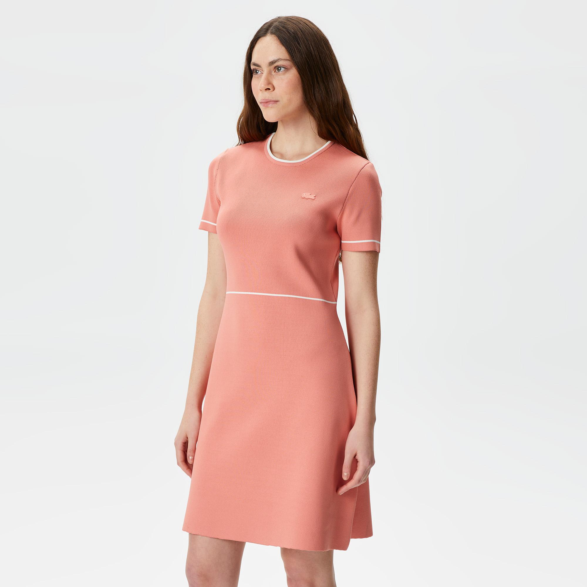 Kadın Flare Fit Pembe Elbise