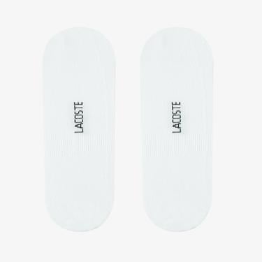  Lacoste Unisex 2'li Beyaz Çorap