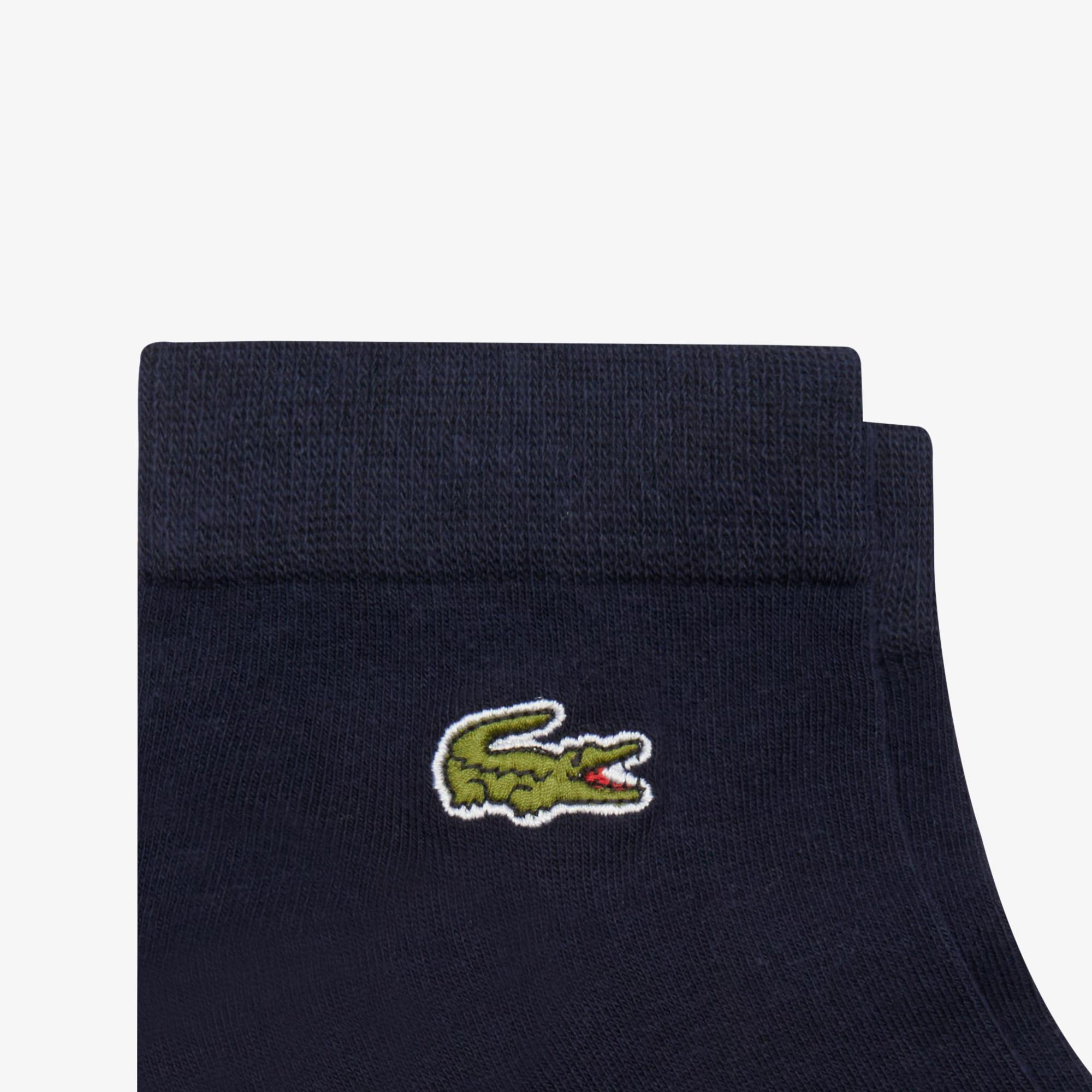 Lacoste Unisex 3'lü Lacivert Çorap