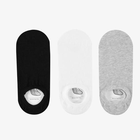  Lacoste Unisex 3'lü Gri Çorap