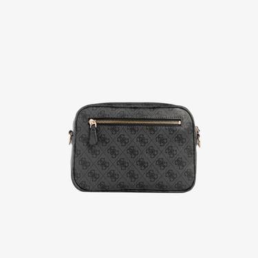  Guess Didi Society Satchel Heritage Camera Kadın Antrasit Çapraz Çanta