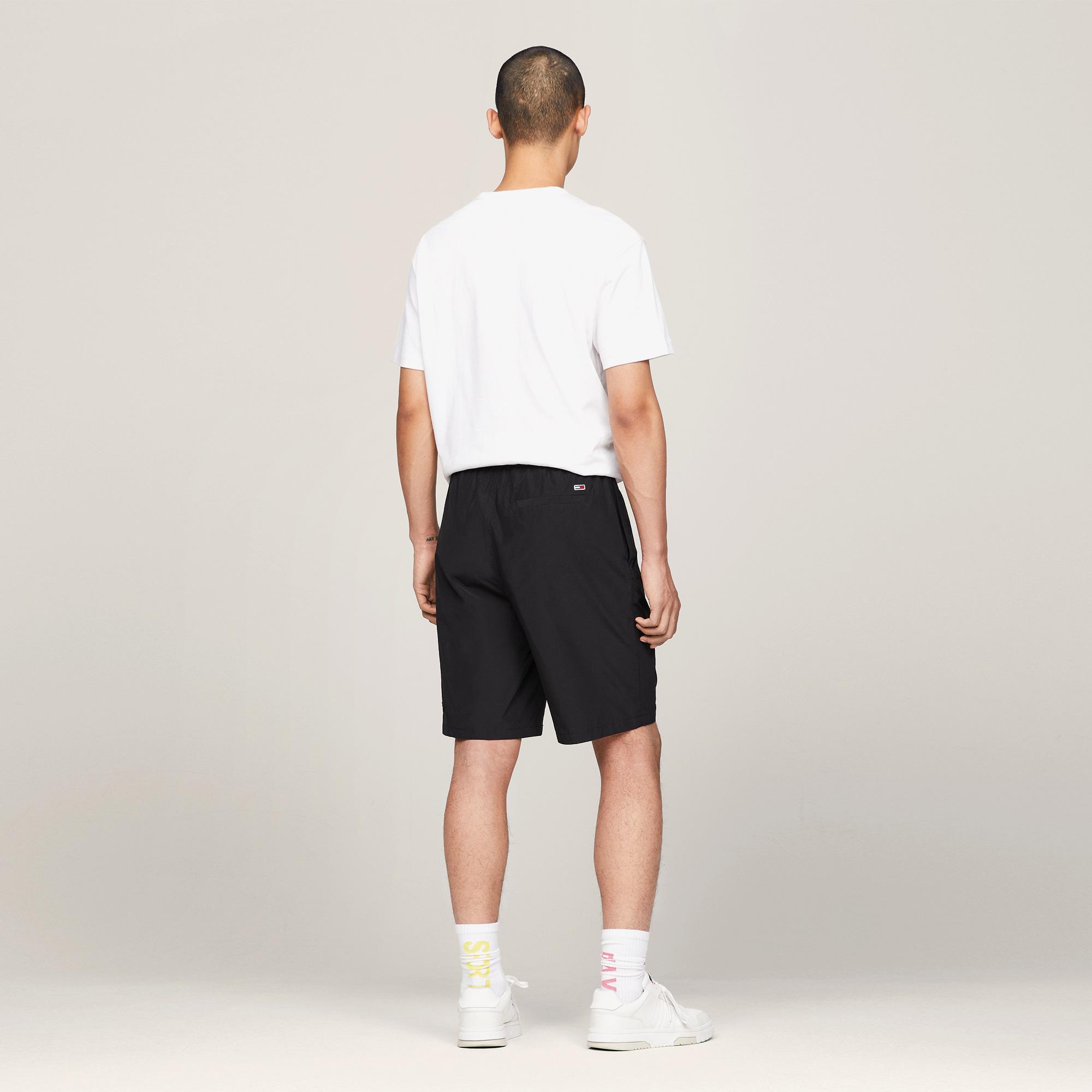 Tommy Jeans Aiden Technical Erkek Siyah Şort