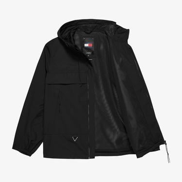  Tommy Jeans Tech Outdoor Chicago Erkek Siyah Ceket