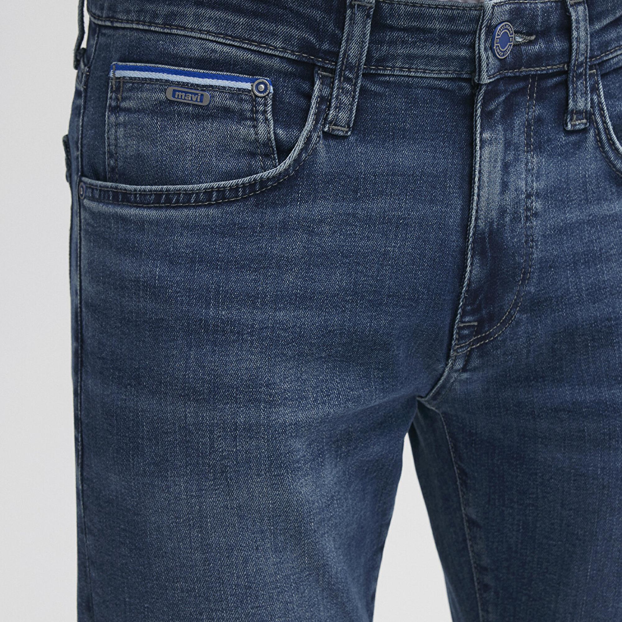 Mavi Jake Premium Blue Gölgeli Koyu Mavi Jean Pantolon 0042286530