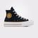Converse Chuck Taylor All Star Lift Herringbone Stripe Kadın Lacivert Platform Sneaker