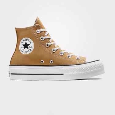  Converse Chuck Taylor All Star Lift Kadın Kahverengi Platform Sneaker
