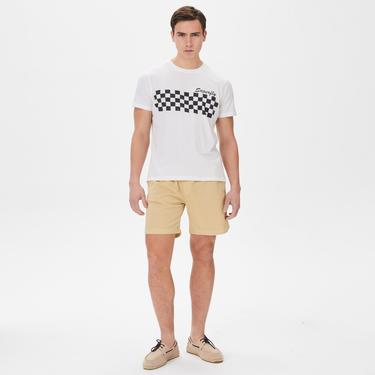  Superfly Erkek Beyaz Günlük T-Shirt