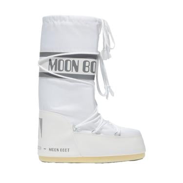  Moon Boot 80d1400440-a001 Moon Boot Nylon Unisex Çocuk Beyaz Kar Botu