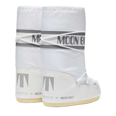  Moon Boot 80d1400440-a001 Moon Boot Nylon Unisex Çocuk Beyaz Kar Botu