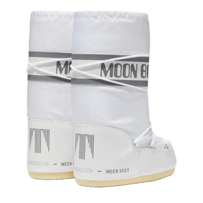  Moon Boot 80d1400440-a001 Moon Boot Nylon Unisex Çocuk Beyaz Kar Botu