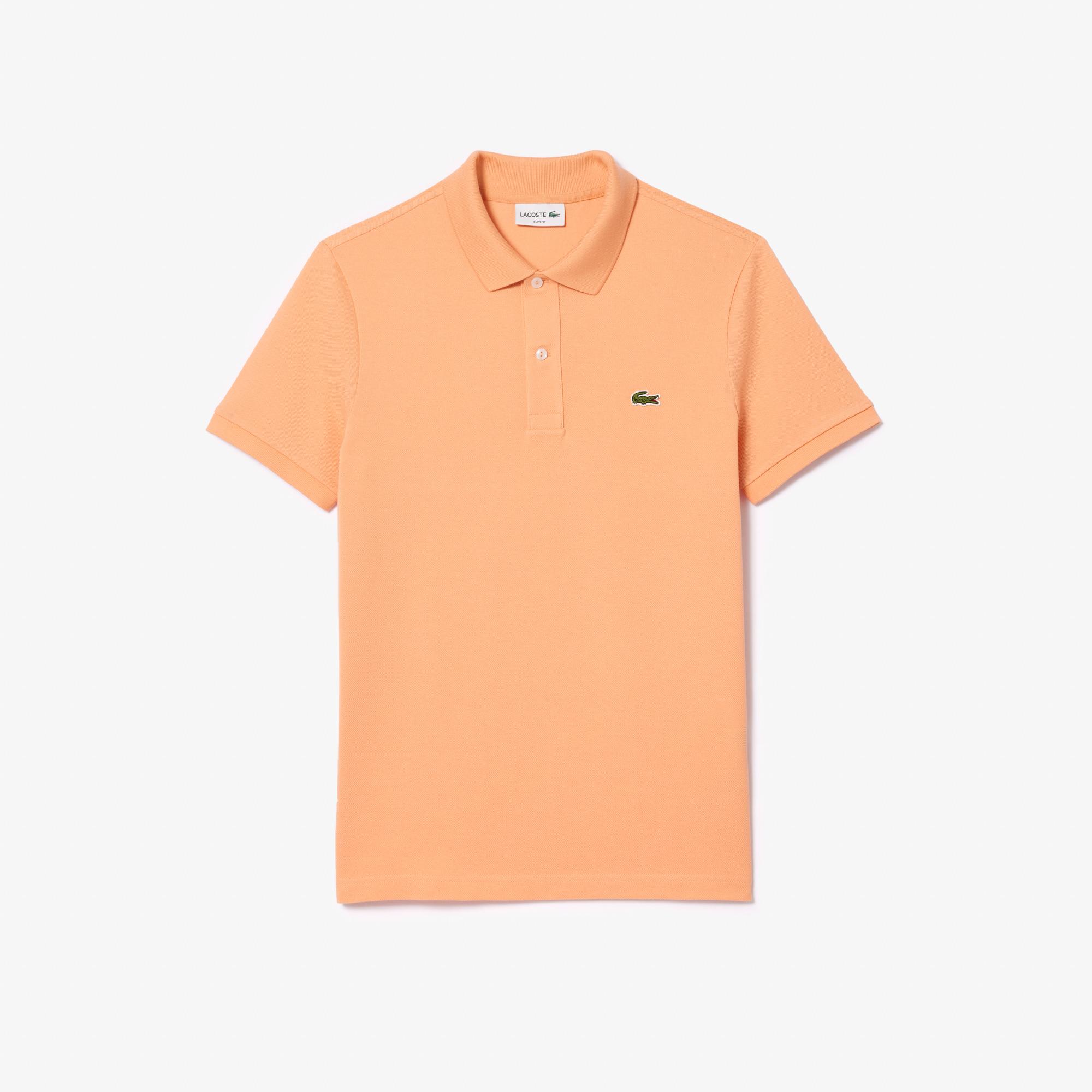 L.12.12 Erkek Slim Fit Turuncu Polo