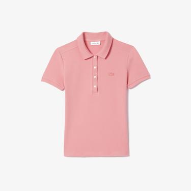  Lacoste L.12.D Kadın Pembe Polo