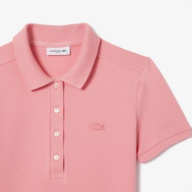  Lacoste L.12.D Kadın Pembe Polo