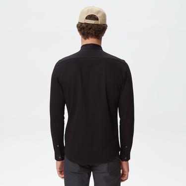  Lacoste Erkek Slim Fit Siyah Gömlek