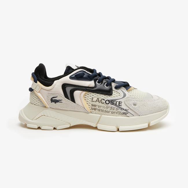  Lacoste L003 Neo Kadın Bej Spor Ayakkabı