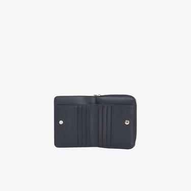  Tommy Hilfiger Refined Med Mono Kadın Siyah Cüzdan
