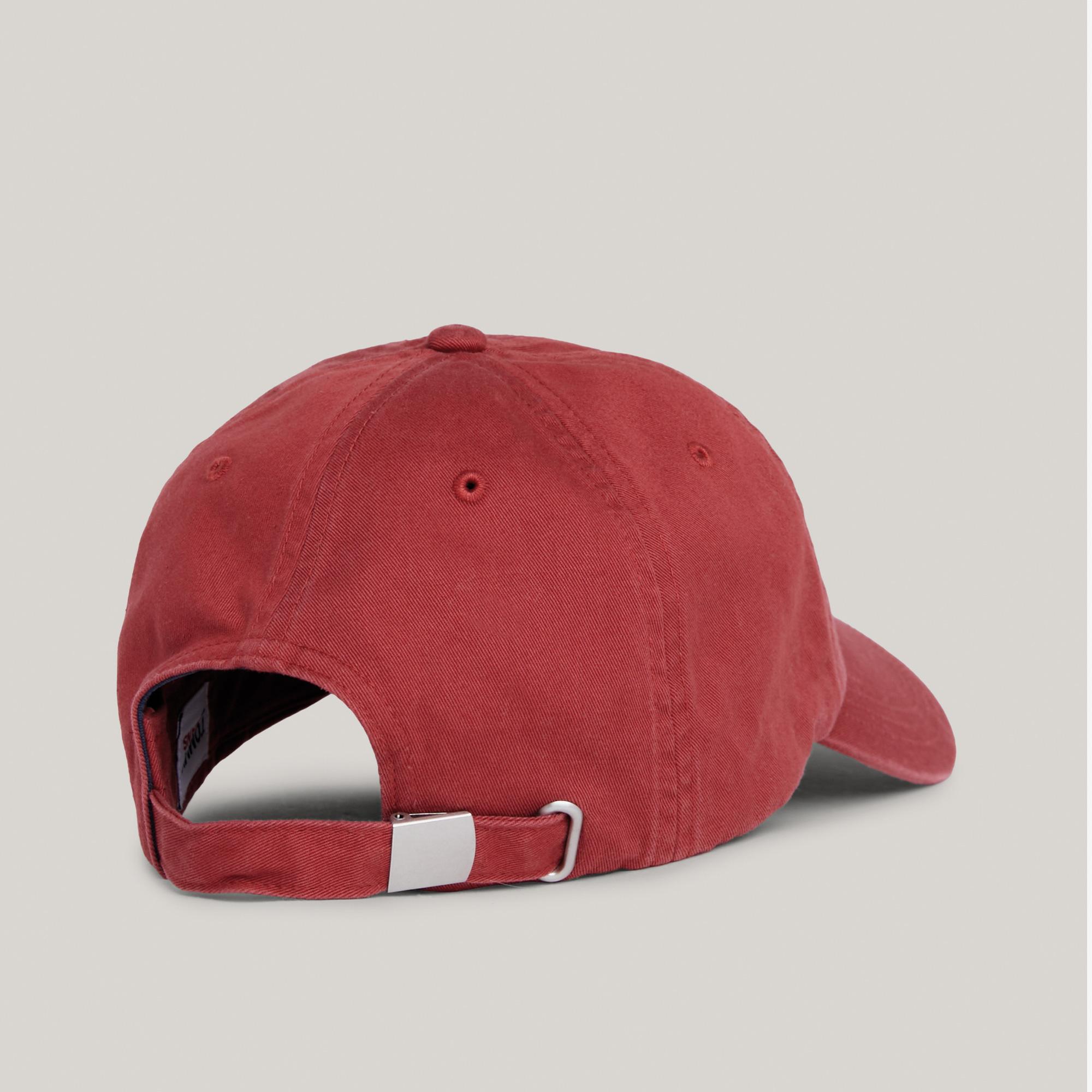 Tommy Jeans Heritage Erkek Kırmızı Şapka