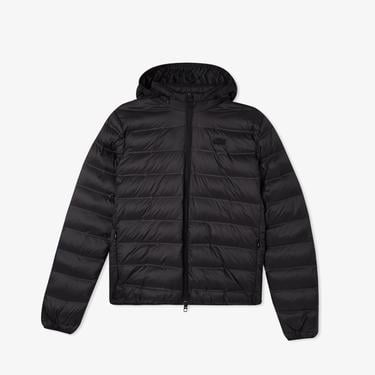  Kadın Dik Yaka Kapitone Siyah Mont