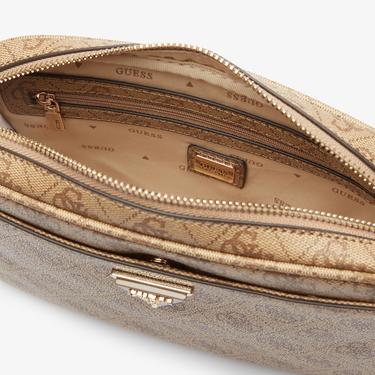  Guess Didi Societytchel Heritage Pop Cnvrtbl Camera Kadın Kahverengi Çapraz Çanta
