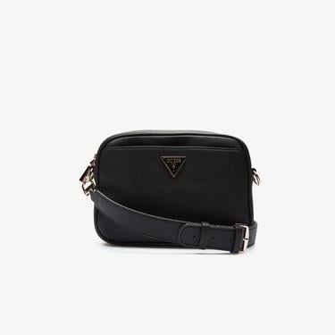  Guess Emiliya Girlfriend S Heritage Pop Cnvrtbl Camera Kadın Siyah Çapraz Çanta
