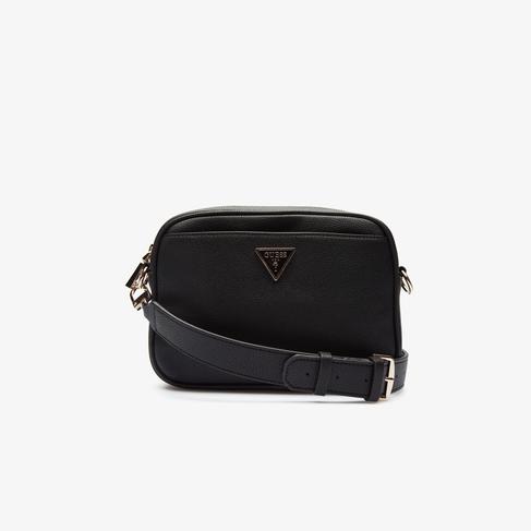  Guess Emiliya Girlfriend S Heritage Pop Cnvrtbl Camera Kadın Siyah Çapraz Çanta